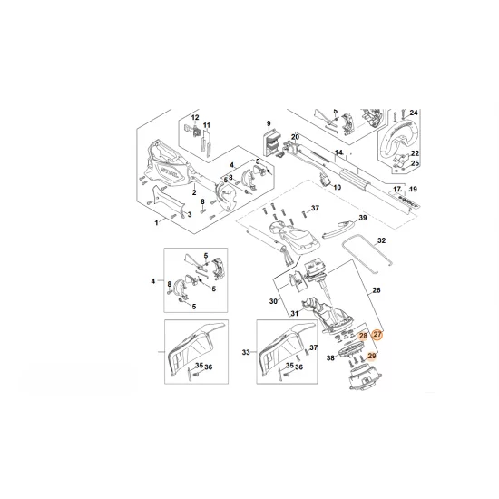 STIHL   Zestaw elementów mocujących FA05 007 1301